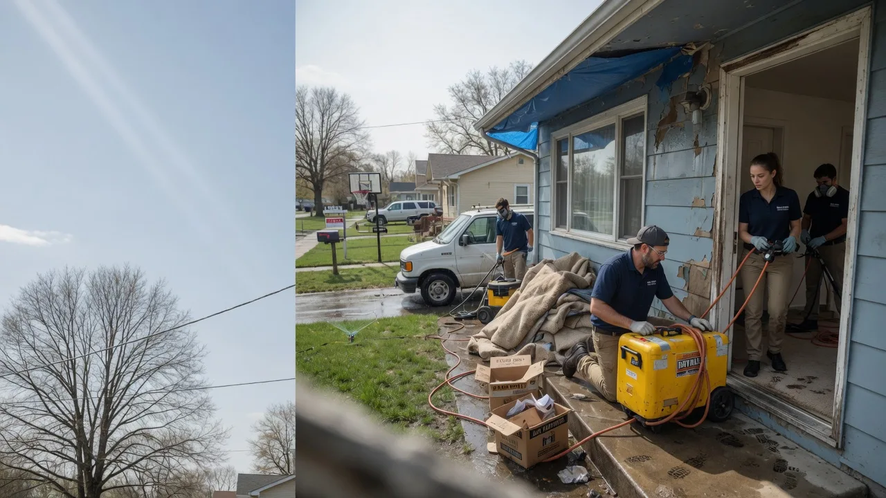 Basement Flood Cleanup in Churchs Ferry, ND near me